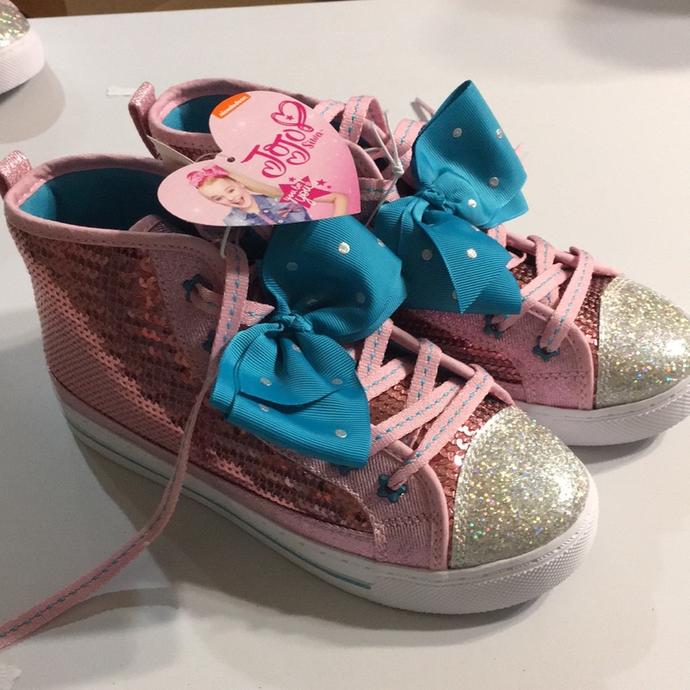 Jo Jo Siwa high top sneakers